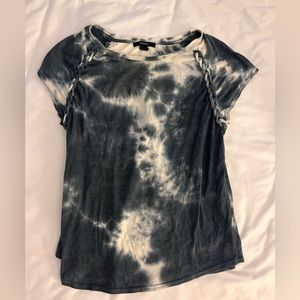 Forever 21 Tie Dye Braided Sleeve Shirt